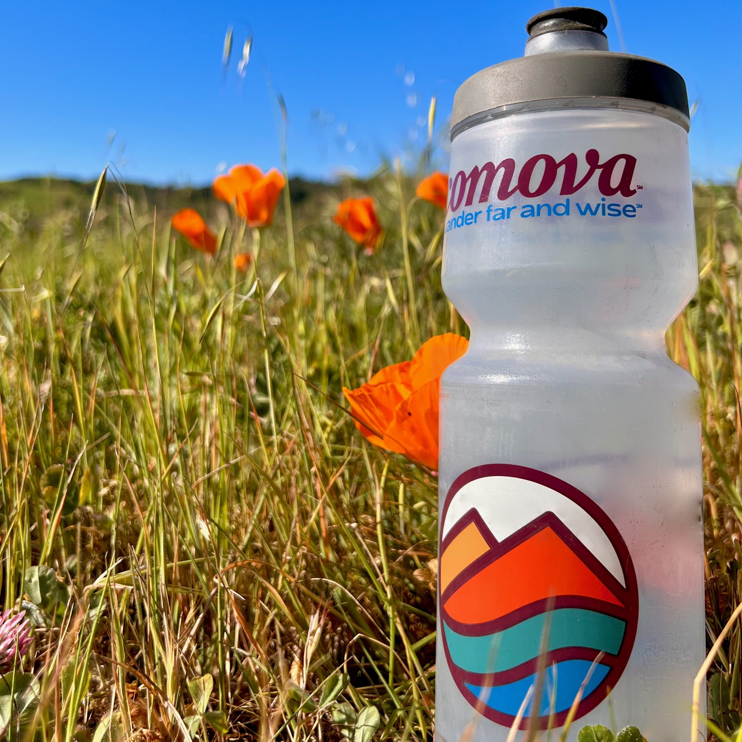 Comova Water Bottle - Cycling Trips, California Adventure Cycling