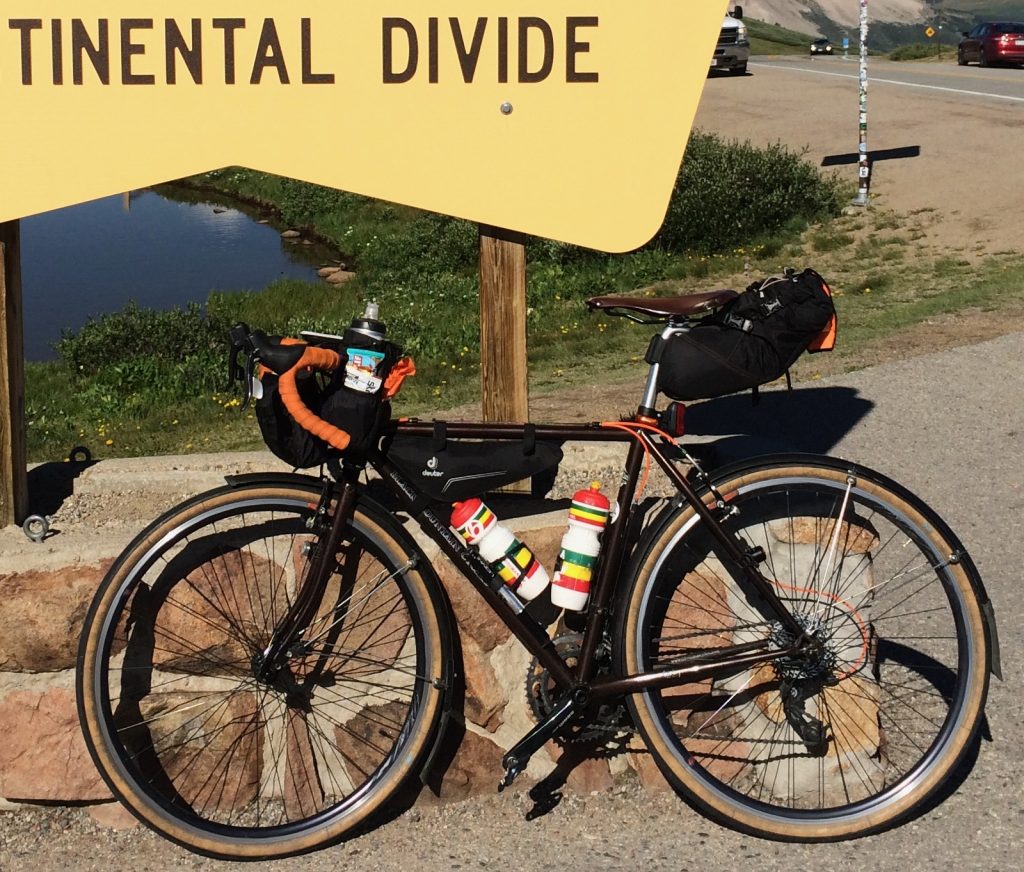 salsa cowbell handlebars on Black Mountain Cycles bike for gravel cycling
