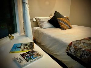 A comfortable bed to rest and recharge before your next ride.